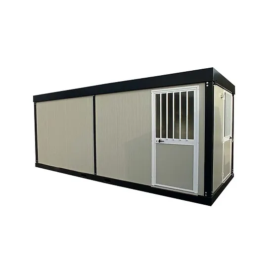 Bloc sanitaire SSD 6 m avec 2 WC, 2 douches, 2 lavabos doubles et urinoir neuf
