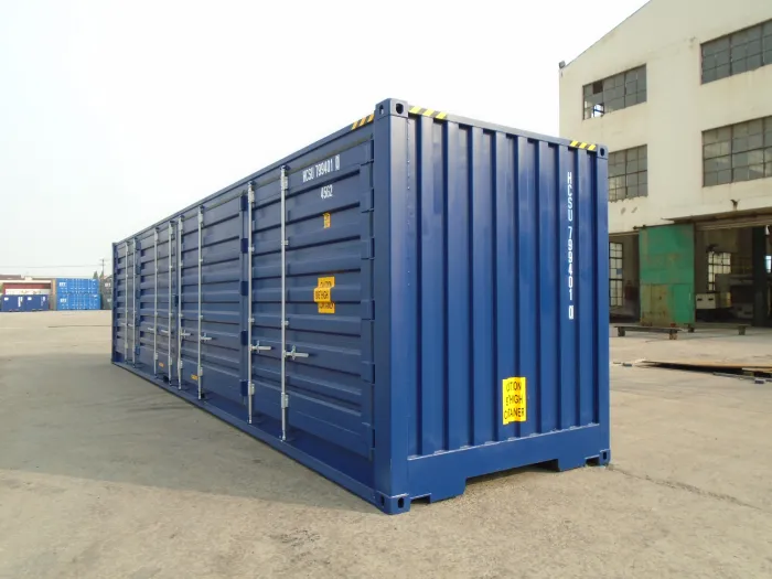 Conteneur 40 pieds neuf avec portes latérales