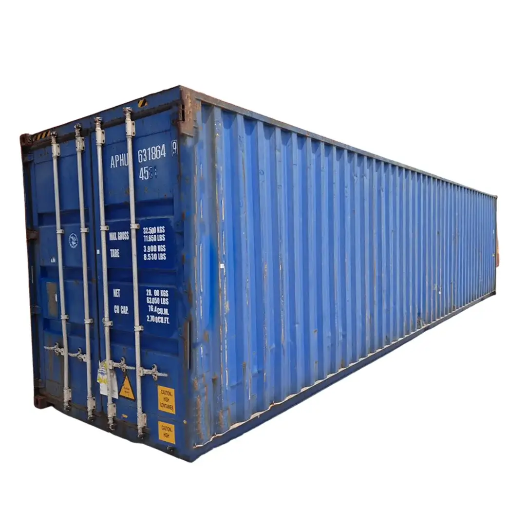 Conteneur maritime 40 pieds High Cube d'occasion (étanche)