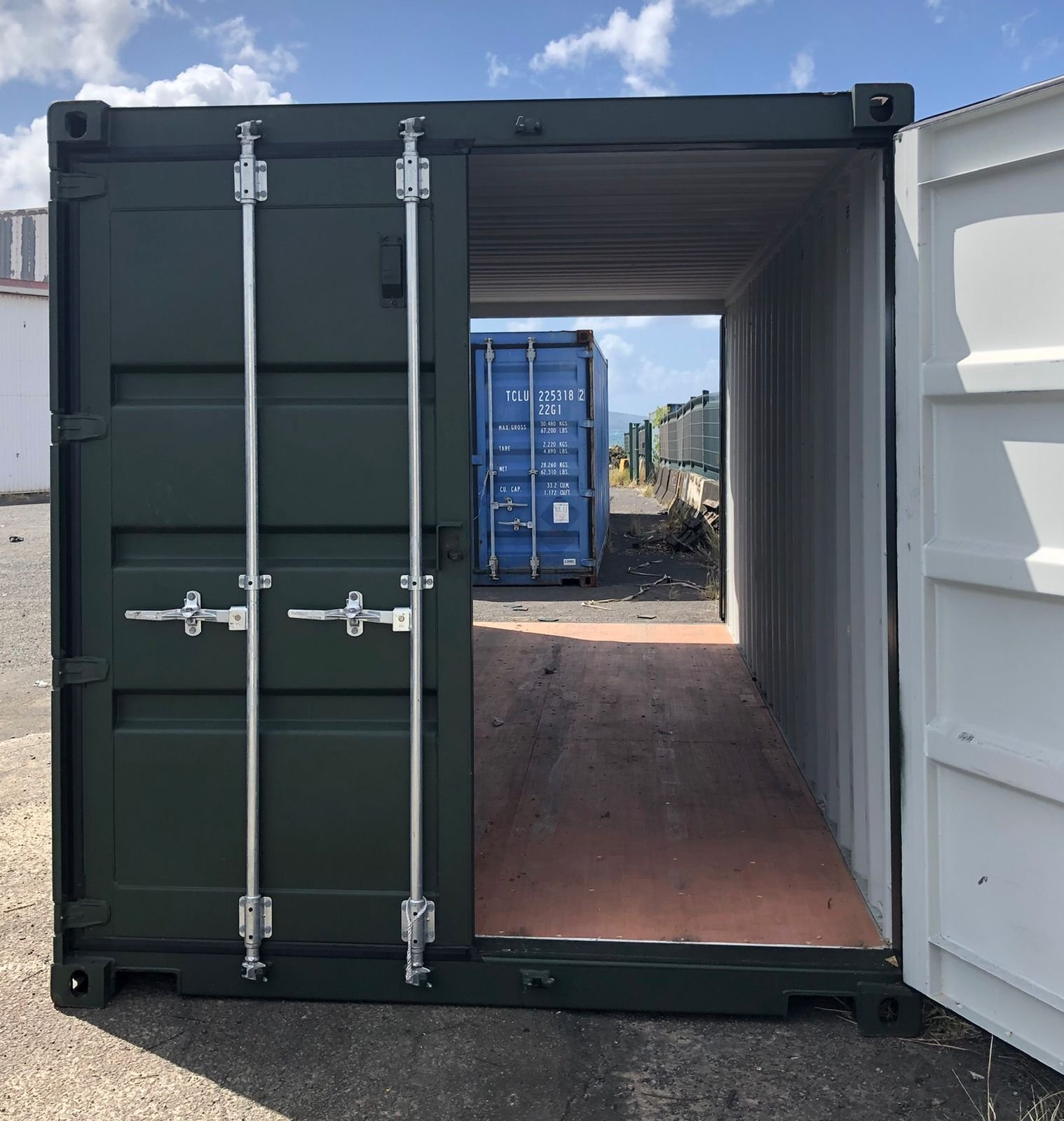 Conteneur double portes (tunnel)